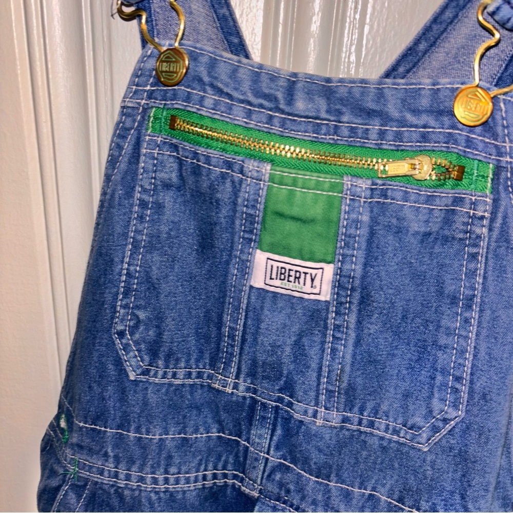 Liberty denim overalls youth 16 R farm Ranch work clothes, country pumpkin patch